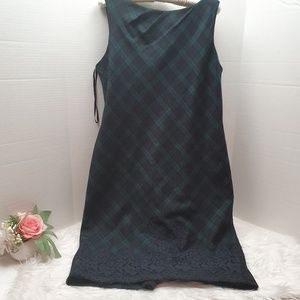 Dress Talbots with designs on the bottom